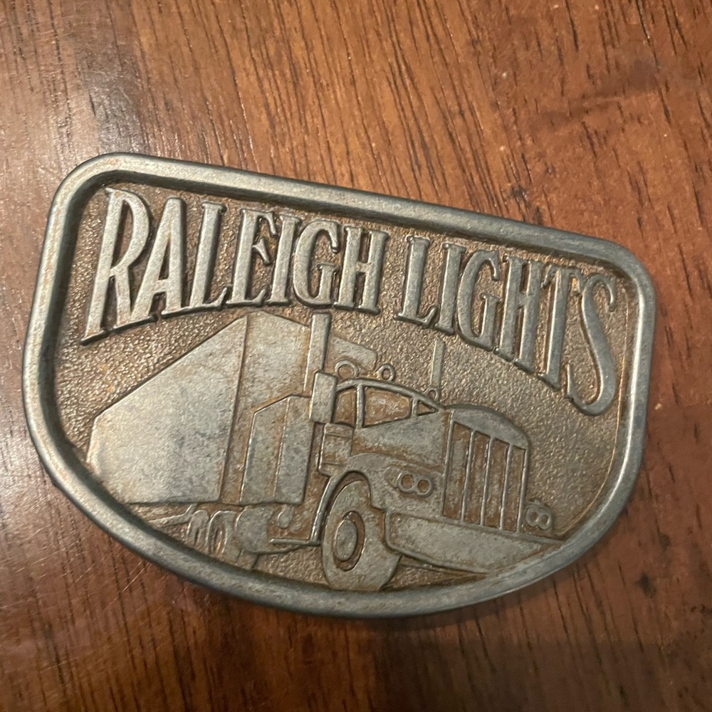 Raleigh Lights Belt Buckle